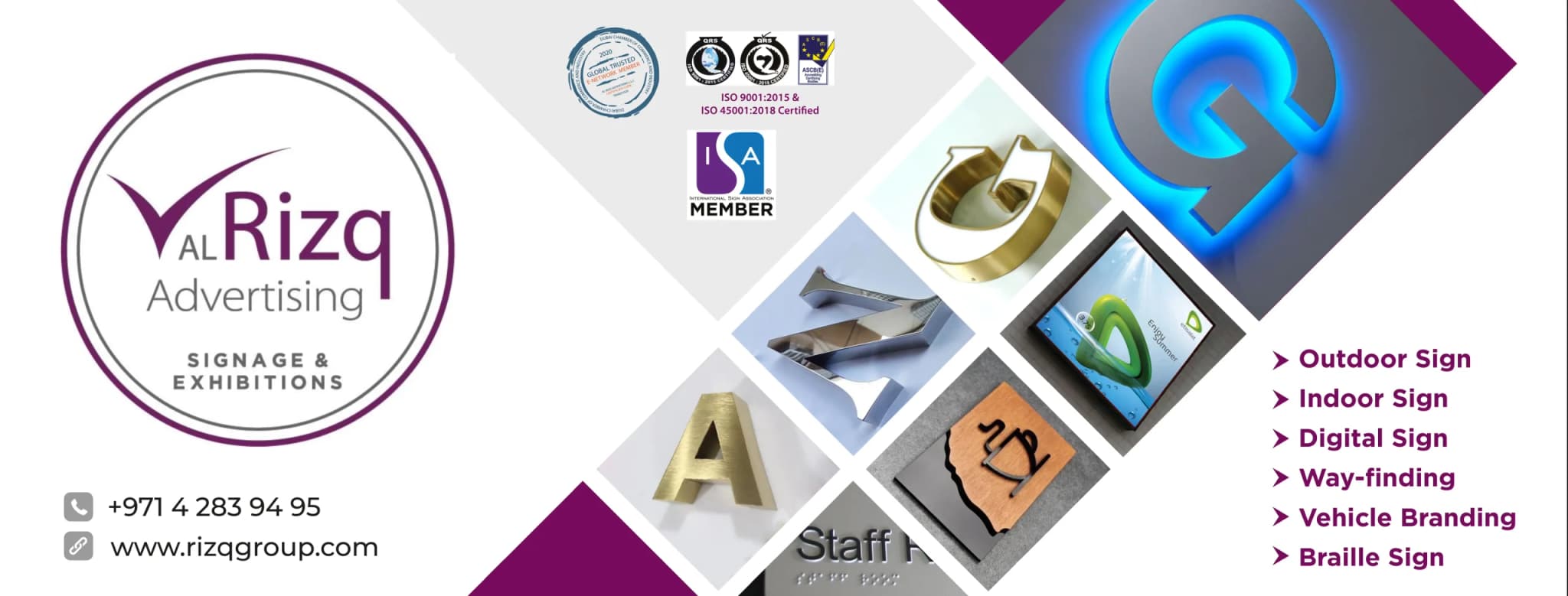 Best Signage Company in Abu Dhabi