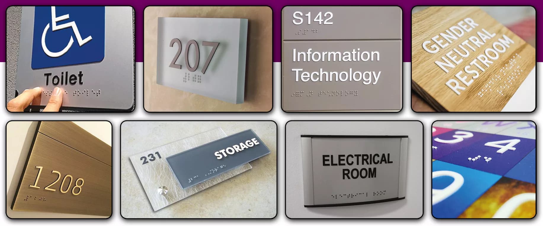 Braille Signs in Dubai | Al Rizq Advertising