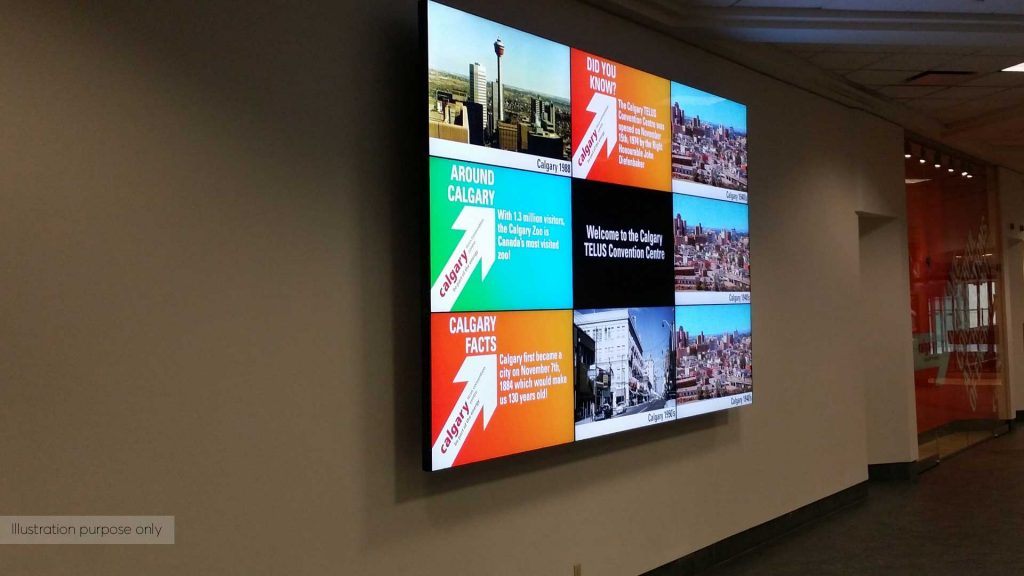 Wall Mount Video Wall