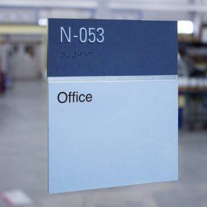 Office name plate 7