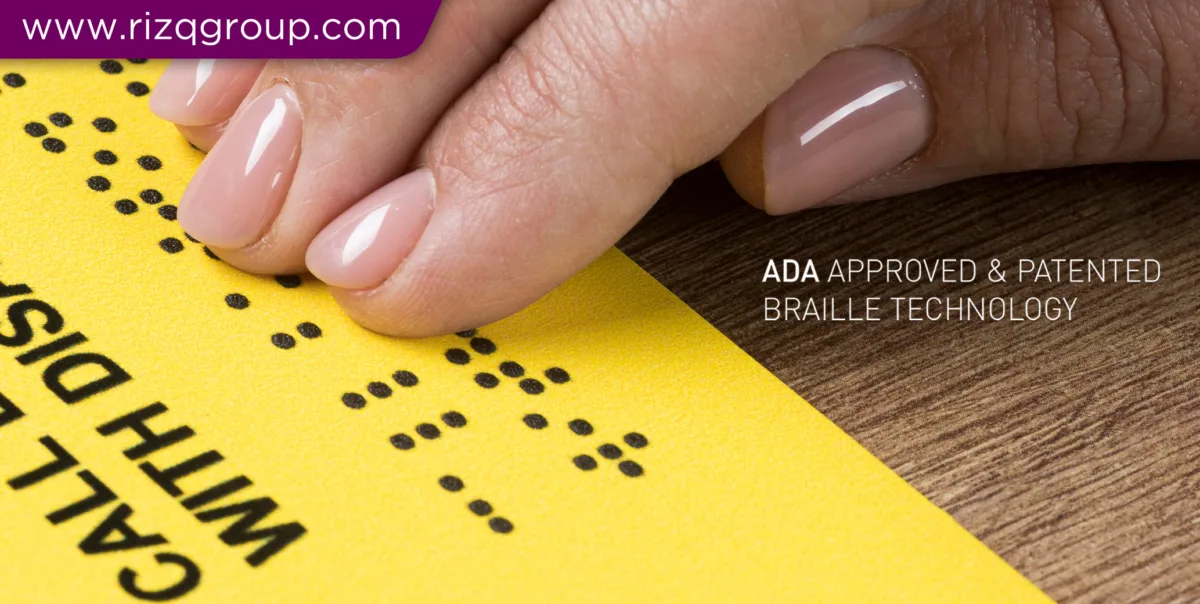 Braille Signs