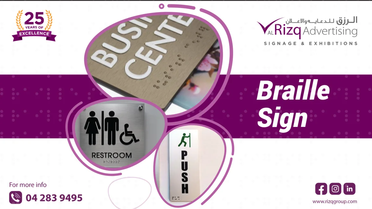 Braille Signs