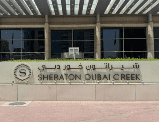 Sheraton, Deira Creek – Execution of external signage package for the landmark hotel