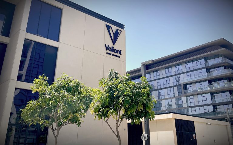 Valiant Clinic & Hospital <br>Premium Healthcare Branding & Wayfinding