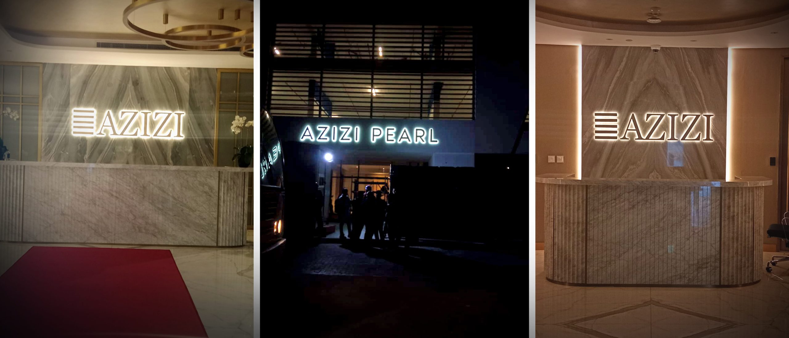 Azizi Riviera Phase 4 <br>facade Signage Implementation
