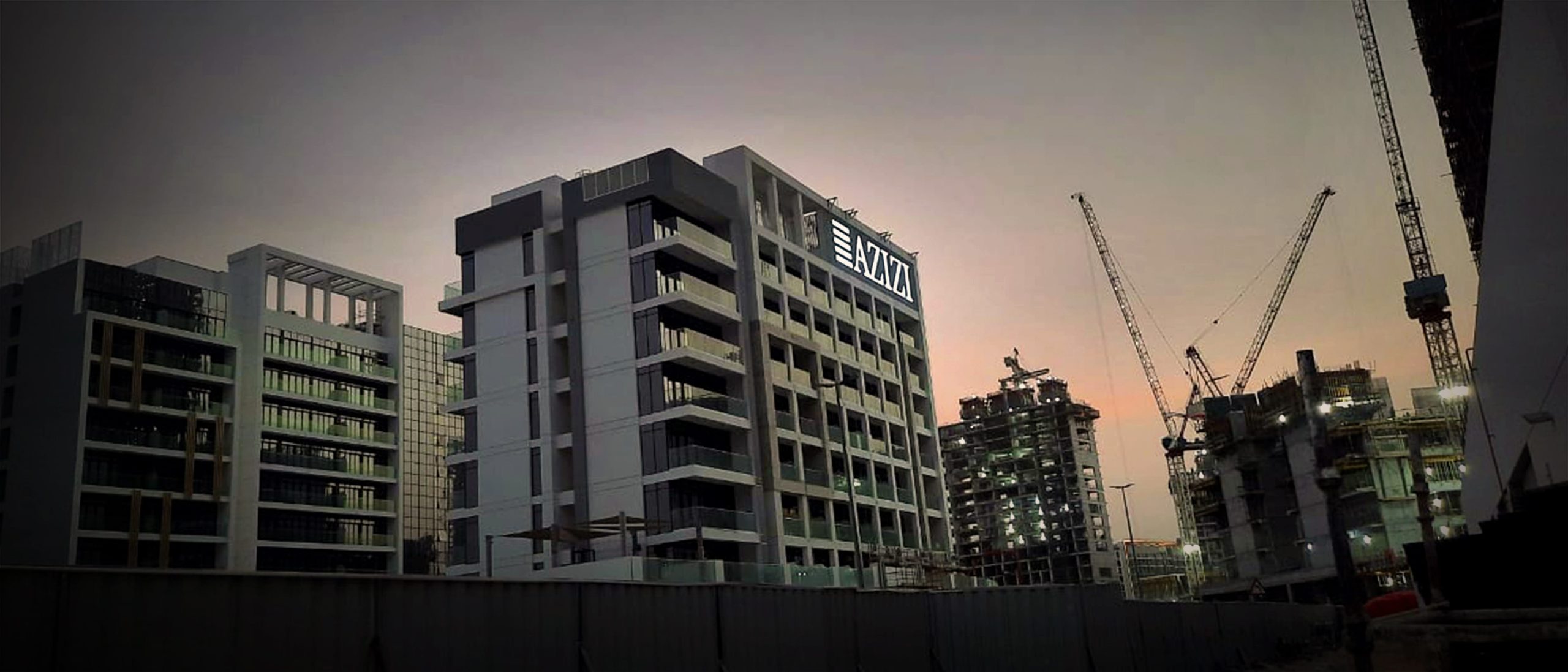 Azizi Riviera Phase 4 <br>facade Signage Implementation