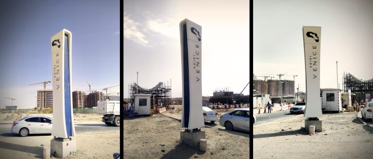 Azizi Riviera Phase 4 <br>facade Signage Implementation