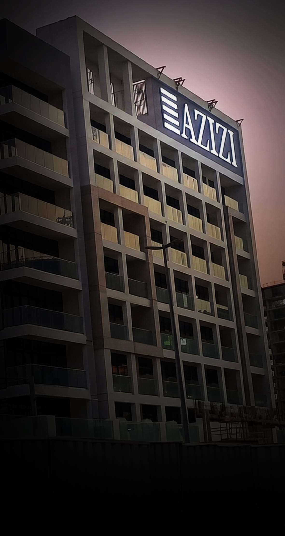 Azizi Riviera Phase 4 <br>facade Signage Implementation