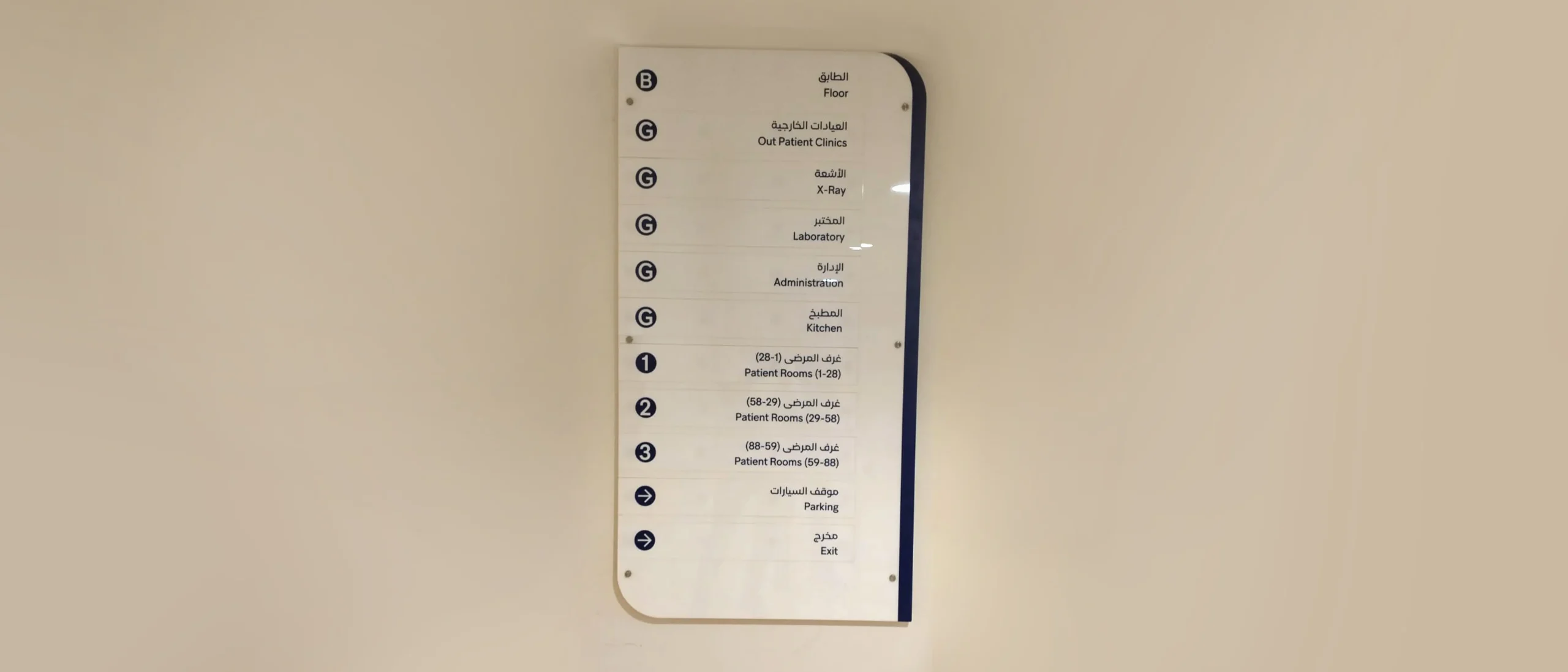 Dubai Health <br>Internal Signage & Wayfinding Systems