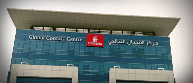Emirates Global Contact Centre Facade Signage