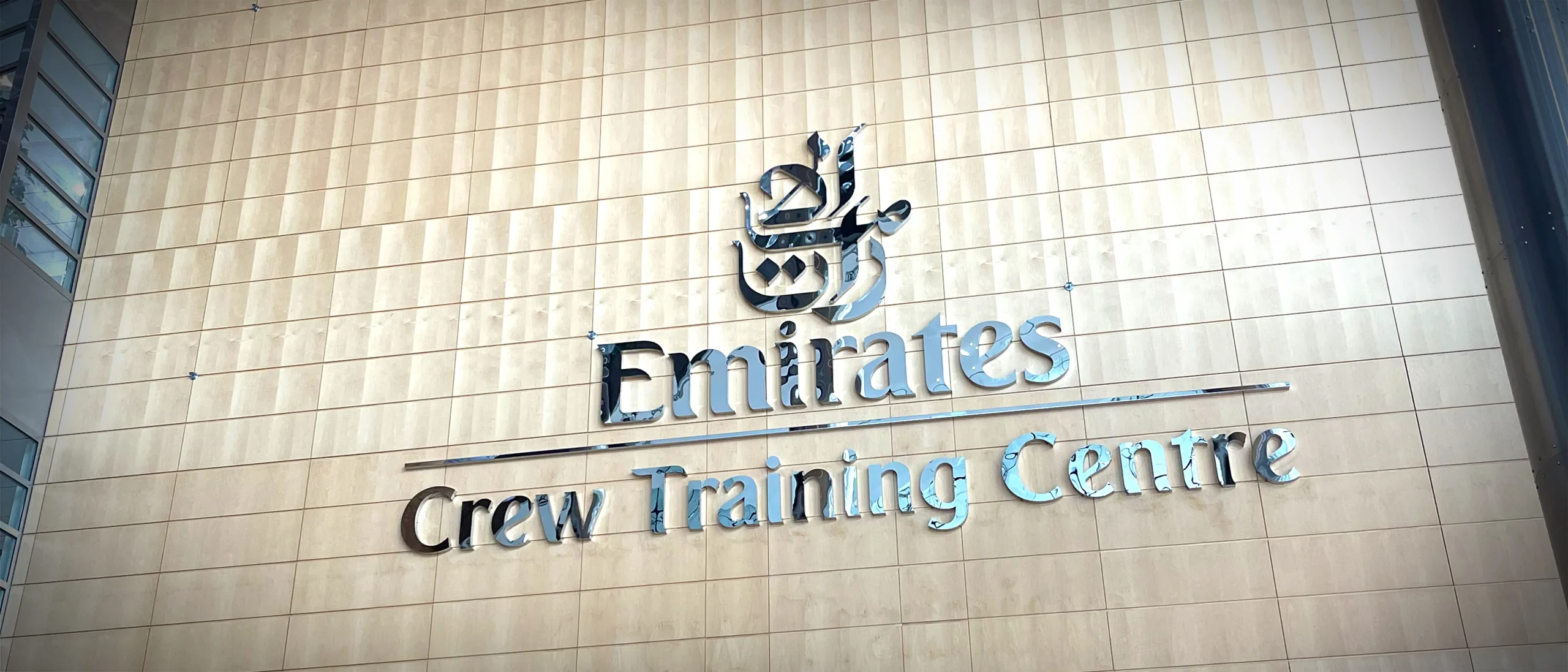 Emirates Crew Training Centre – 3D Signage Systems