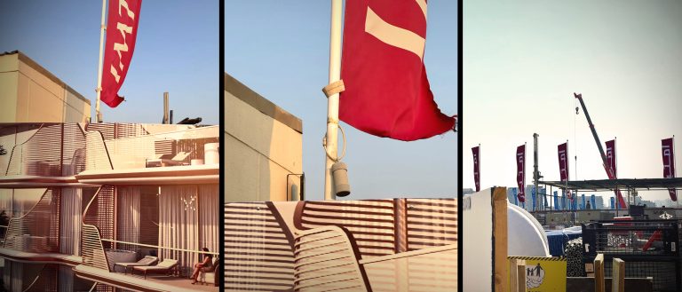 Rapid-Response Advertising Signage for Deira Island Development