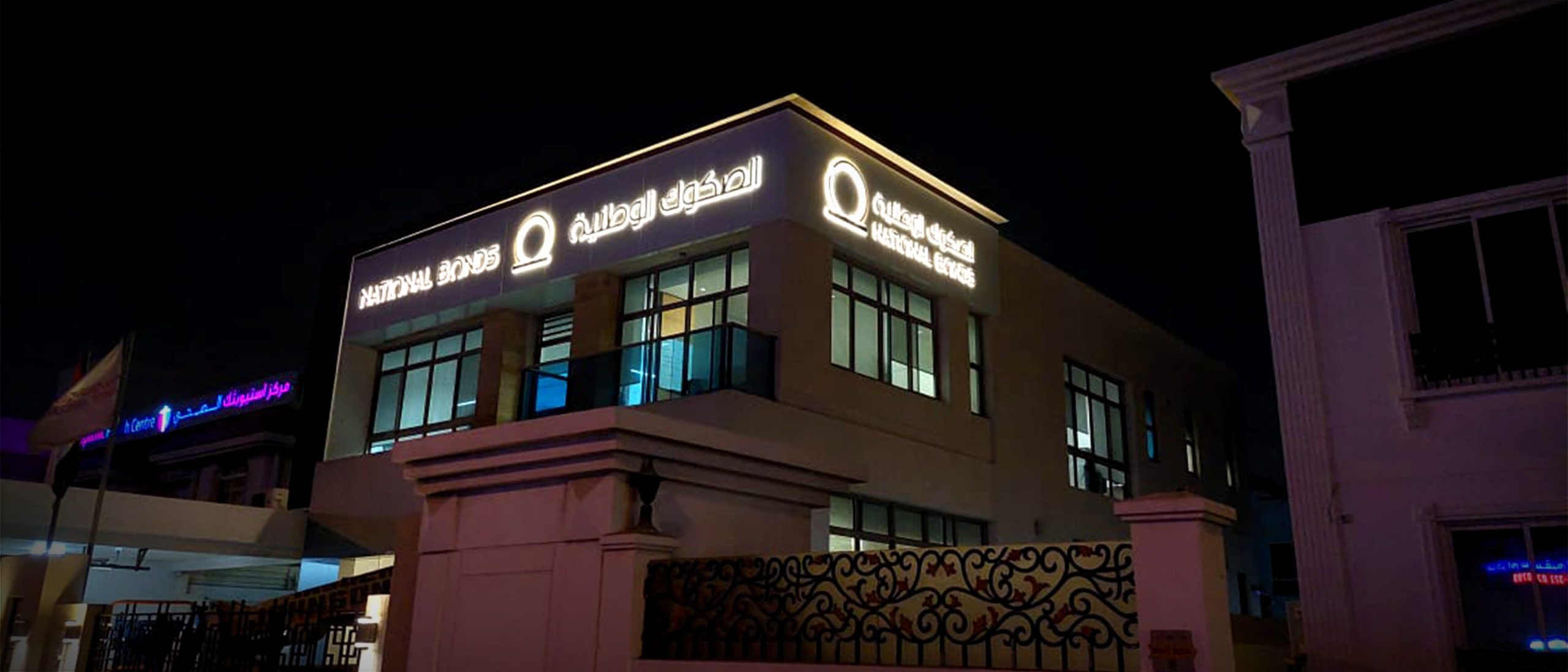 National Bonds Jewels <br>Rooftop Facade Signage