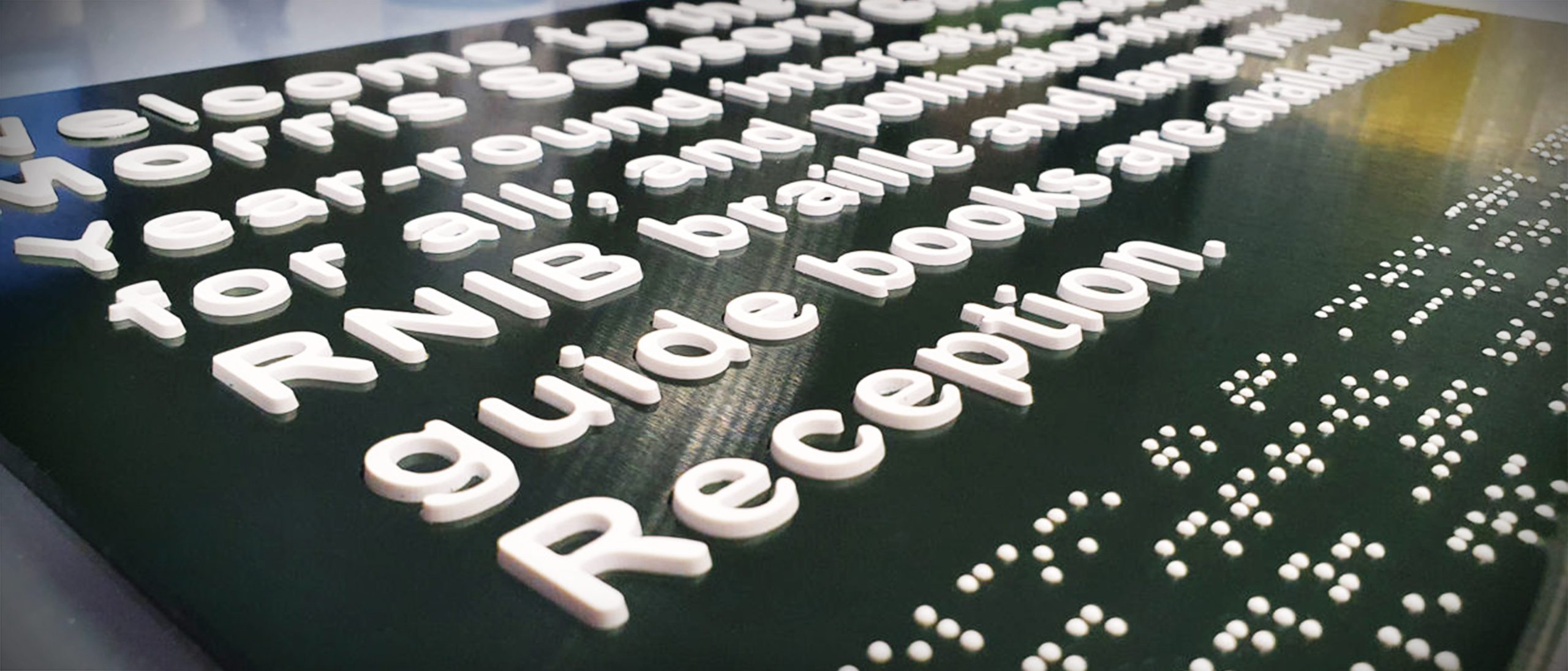 Inclusive Accessibility: Advanced Braille & Tactile Signage