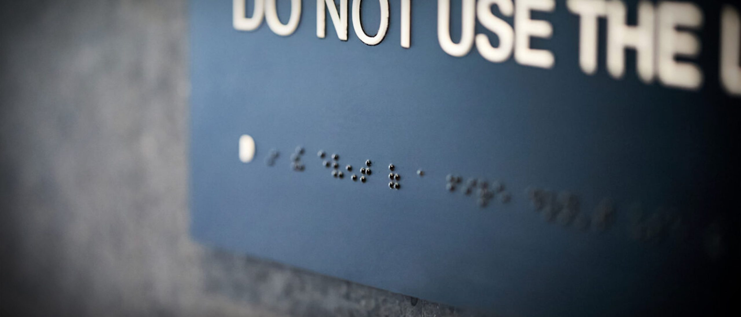 Inclusive Accessibility: Advanced Braille & Tactile Signage