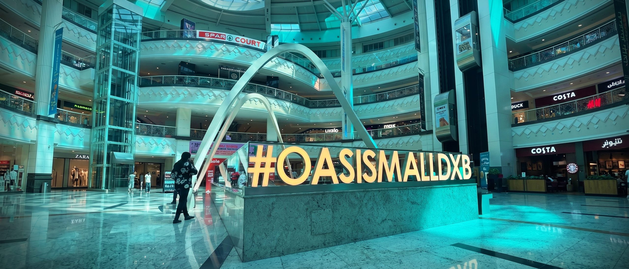 Oasis Centre <br>Comprehensive Retail Wayfinding & Brand Identity
